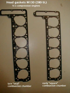 Mercedes-Benz 280SE M130 engine headgasket early model style