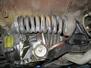 Mercedes-Benz diff rubber boot