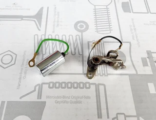 Mercedes-Benz ignition point+condensor set