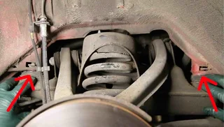 Mercedes-Benz front subframe mounting kit