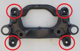 Mercedes-Benz front subframe mounting kit