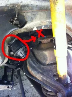 Mercedes-Benz subframe mounting set