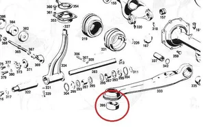 Mercedes-Benz diff trailing arm rubbers