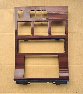 Mercedes-Benz W140 center wood surround console