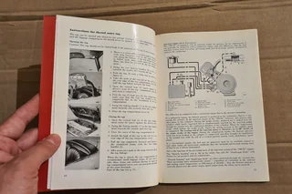 Mercedes-Benz 300SL roadster owner manual