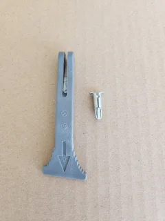 Mercedes-Benz W123 bonnet release tab