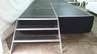 PROFFESSIONAL STAGE DECKS  SOUND LIGHTING LED DANCE FLOOR JBL CROWN SHURE SOUNDCRAFT