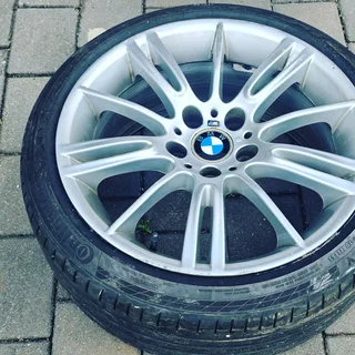 18" Bmw E90 M-sport  Single Rim + Tyre
