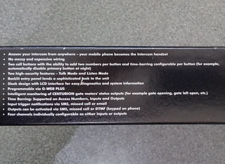 Intercom Centurion G-Speak Ultra 4G Cellular GSM New Kit