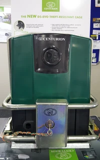 Centurion D5evo Anti-theft Cage with Enclosed Lock v6 New