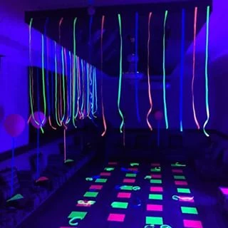 Ultraviolet Disco Party Black Glow Florescent Tube and CFL Light Bulbs New