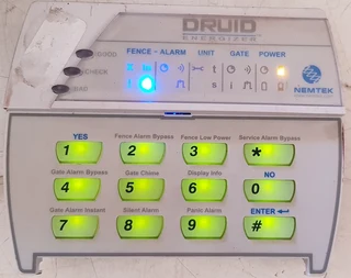 Nemtek Druid 13 LCD Electric Fence Energizer New