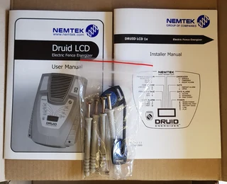 Nemtek Druid 13 LCD Electric Fence Energizer New
