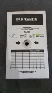 CAT5e UTP Network Cable 305m and Cables New