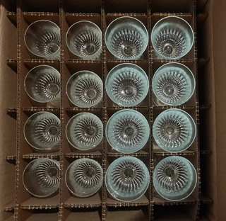 Glasses Exquisite Set of 2 x16 is 32 Glasses Imperial Tableware New