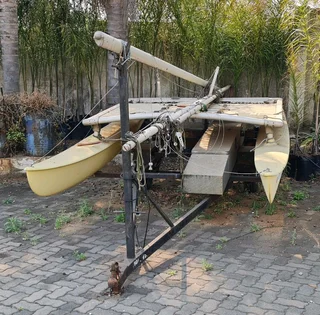 Hobie 14 Catamaran on Road Trailer 2nd