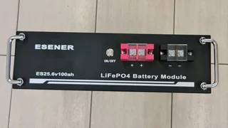 Battery LifePo4 25.6V 100AH 2.54KWH New