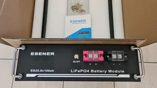 Battery LifePo4 25.6V 100AH 2.54KWH New