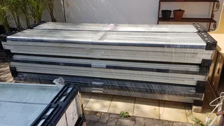 Single Sectional Rustic Bark Garage Door Kit New Bargain