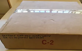 Battery Cabinet C2  for Two 12V 100AH New