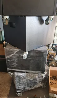 Battery Trolley Case On Wheels Steel for 2x 12V 100AH New