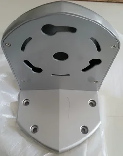 Metal outdoor dome camera mounting bracket.