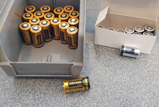 Batteries CR2 and CR123A Lithium New