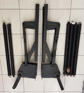 Tip Up Garage Door Springs and Hinge Set New