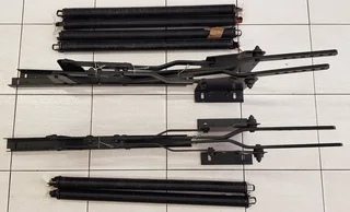 Tip Up Garage Door Springs and Hinge Set New