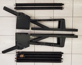 Tip Up Garage Door Springs and Hinge Set New