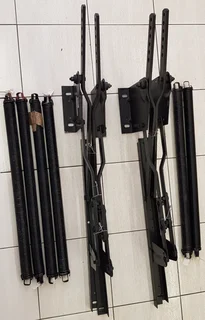 Tip Up Garage Door Springs and Hinge Set New