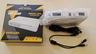 Loadsheadding Mini UPS for WiFi Router DC 5V 9V or 12V New