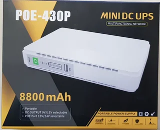 Loadsheadding Mini UPS for WiFi Router DC 5V 9V or 12V New