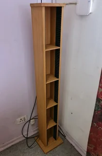CD Rack Oak Holds 100 Disks 2nd