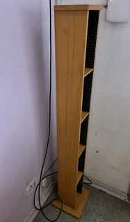 CD Rack Oak Holds 100 Disks 2nd