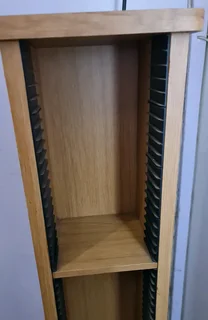 CD Rack Oak Holds 100 Disks 2nd