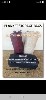 Horse Blanket Storage bags