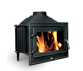 Megamaster Andiron 14kw Cast Iron Fireplace