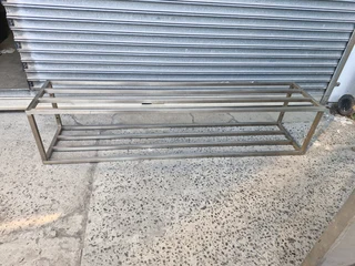 STAINLESS STEEL POT SHELF