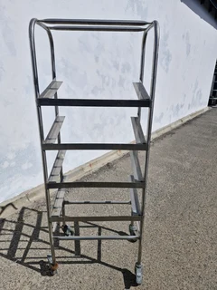 STAINLESS TROLLEY TRAY SHELF