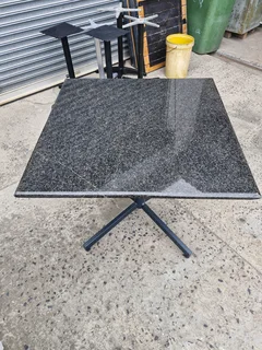 3 X Marble Restaurant Tables