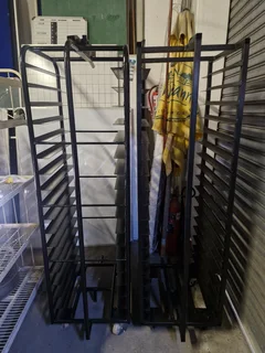 Four Baking Trolleys