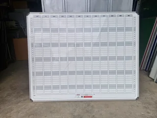 Magnetic White Board Year Planer
