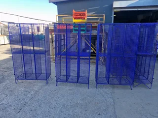Six Door Wire Lockers
