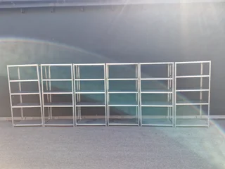 Galvanised Shelves