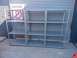 Industrial Metal Shelves