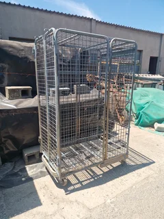GALVANISED TROLLEY CAGE