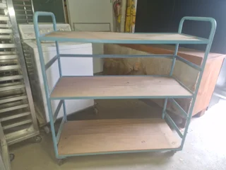 Big Trolley Shelf On Wheels