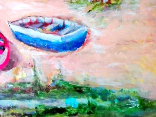 Fisherman Cottages by Inge. Beautiful painting!