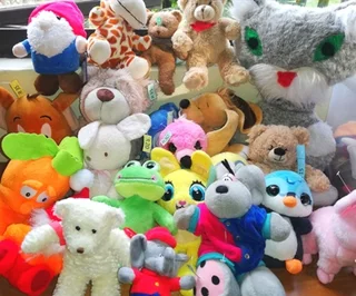 Soft toys for R150 a kilo! Gift Box small toys R10 each! Limited stock.